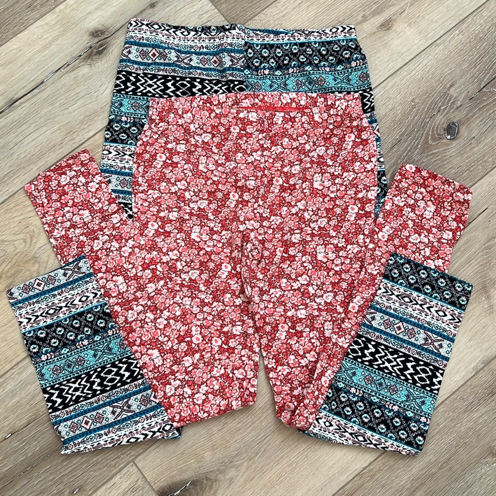 📫 BUY 2 for $20📫 BULK GAPKids and Epic Threads Multi color Leggings. Size XL